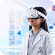 Clinician using AR technology